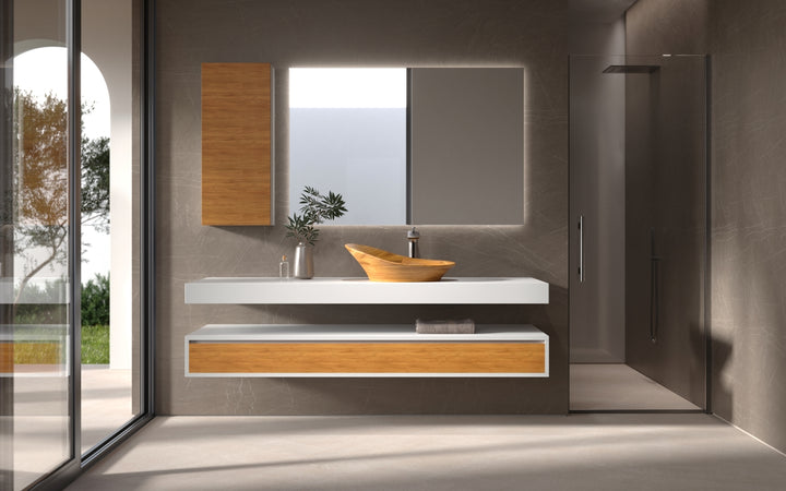 Nanomorph Oak Vessel Sink