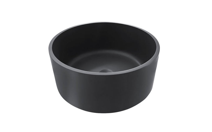 Solace-B Black Round Vessel Sink