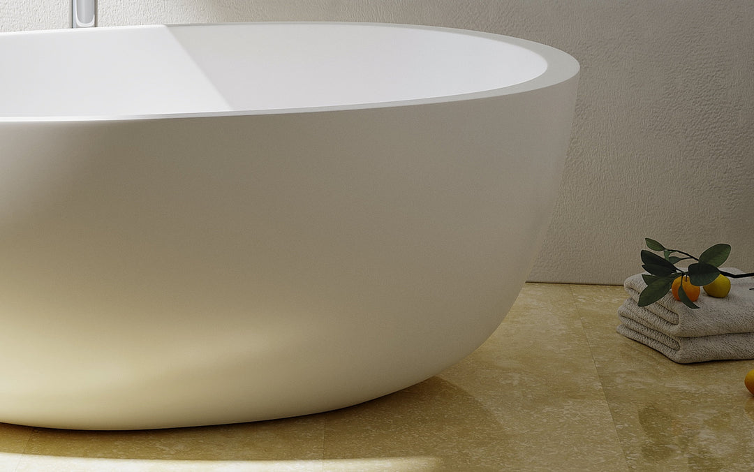 Spoon 2 Freestanding Solid Surface Bathtub
