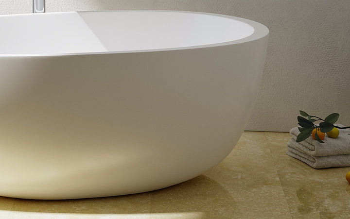 Spoon 2 Freestanding Solid Surface Bathtub