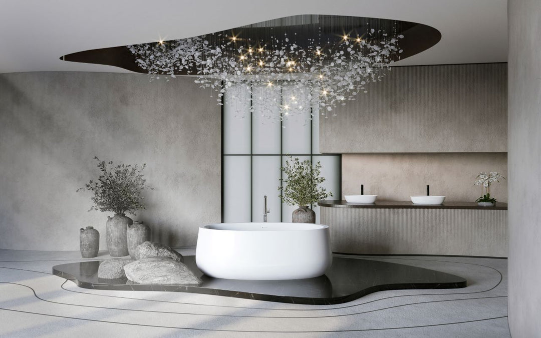 Leah Freestanding Solid Surface Bathtub