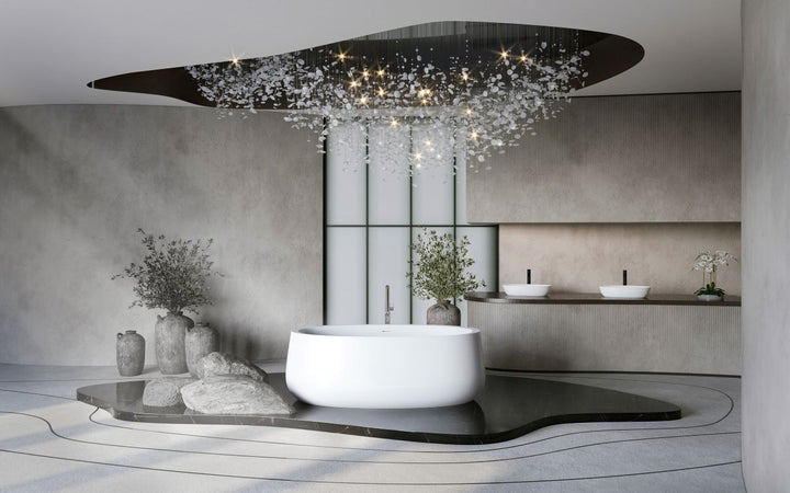 Leah Freestanding Solid Surface Bathtub