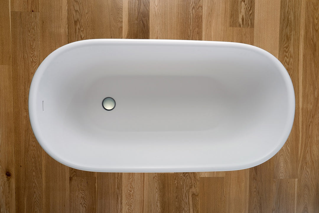 Lullaby Mini Freestanding Solid Surface Bathtub