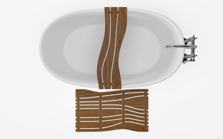 Luna Freestanding Solid Surface Bathtub