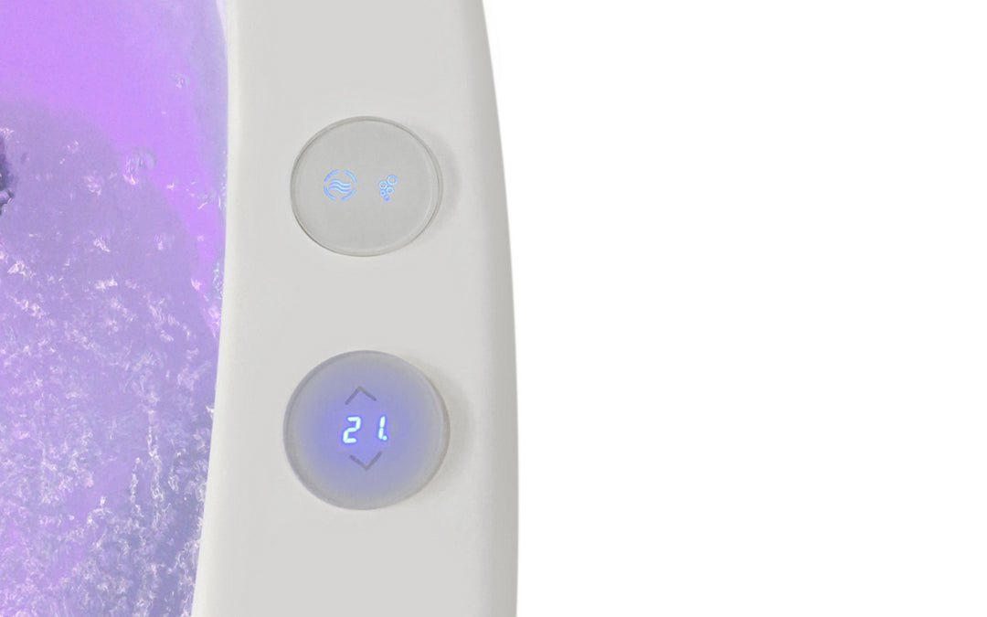 True Ofuro Freestanding Solid Surface Bathtub with Tranquility