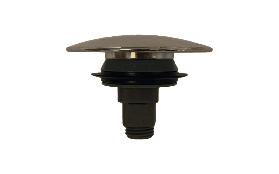 Euroclicker 3 Bathtub Drain (Brushed Nickel) Full Assembly