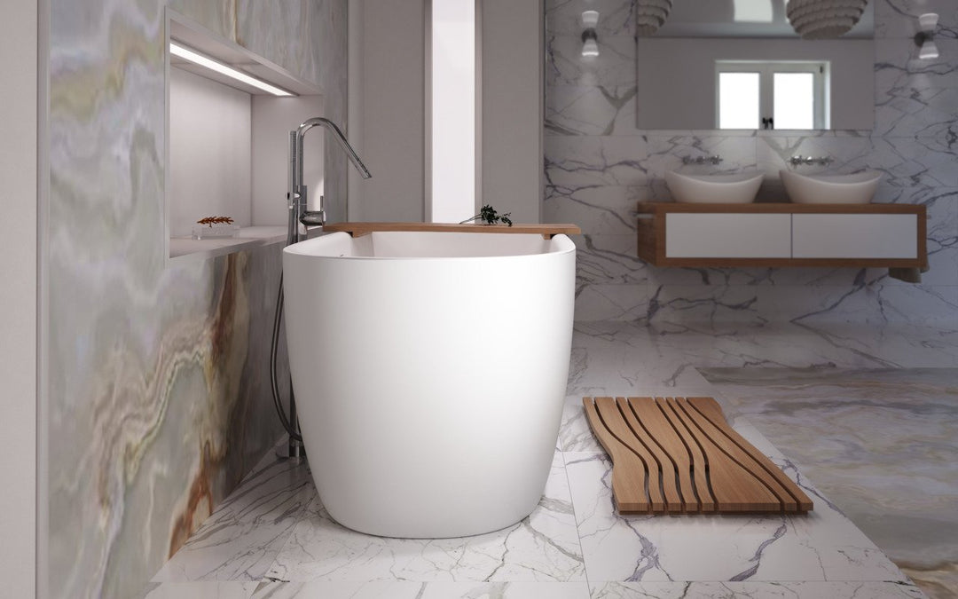 Lullaby 2 Freestanding Solid Surface Bathtub
