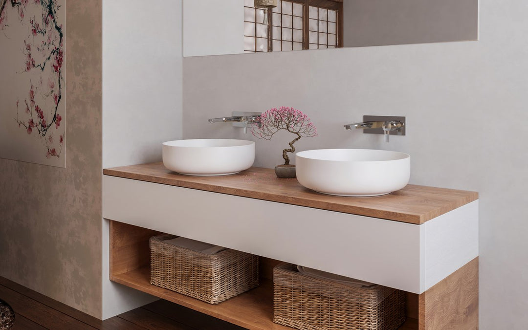 Aurora White Round Vessel Sink
