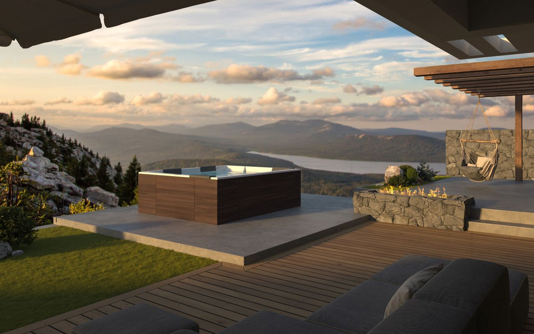 Vibe Spa With Thermory Wooden Siding