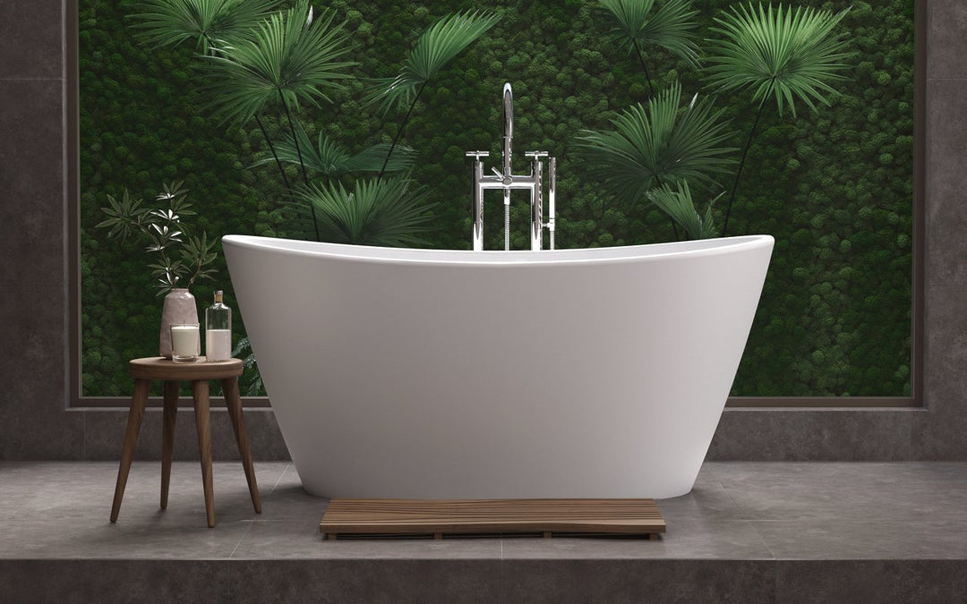 Luna Freestanding Solid Surface Bathtub