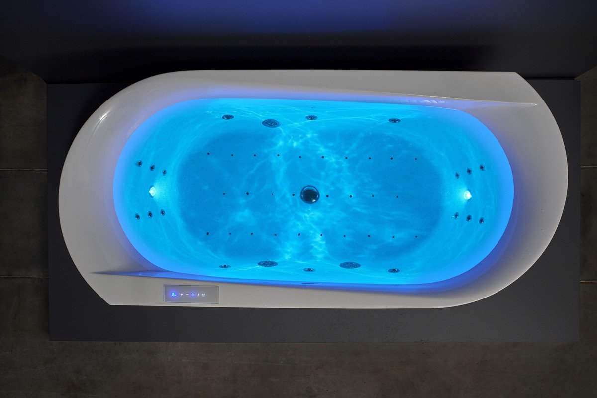 ᐈ 【Aquatica Purescape™ 107-Wht HydroRelax Pro Jetted Bathtub
