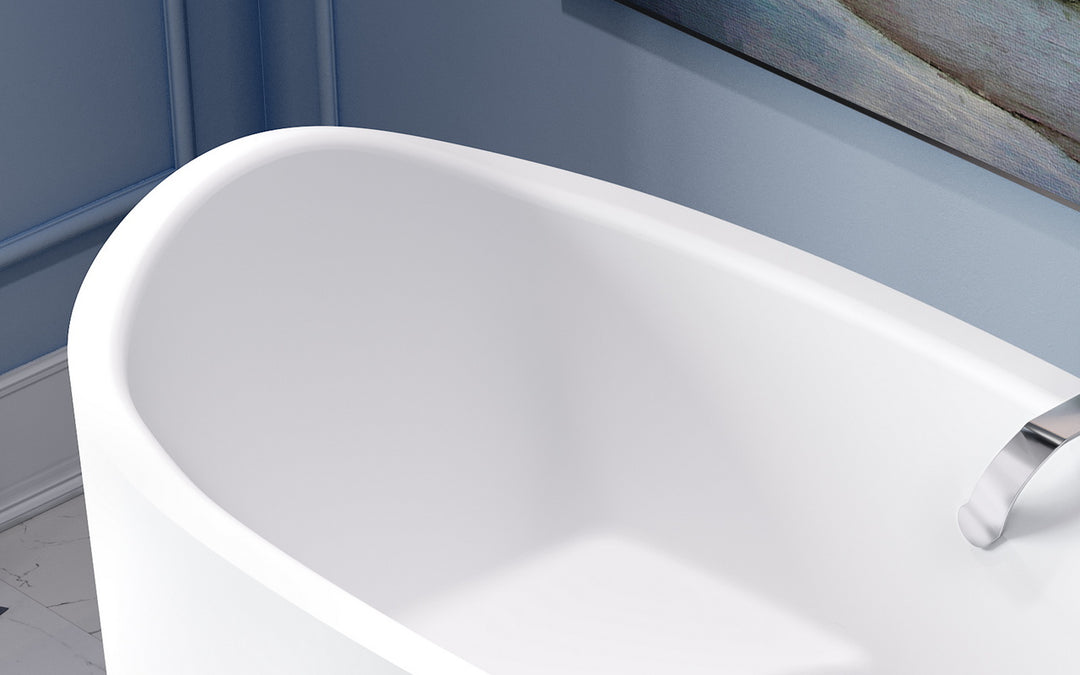 Baby Boomer 2 Freestanding Solid Surface Bathtub