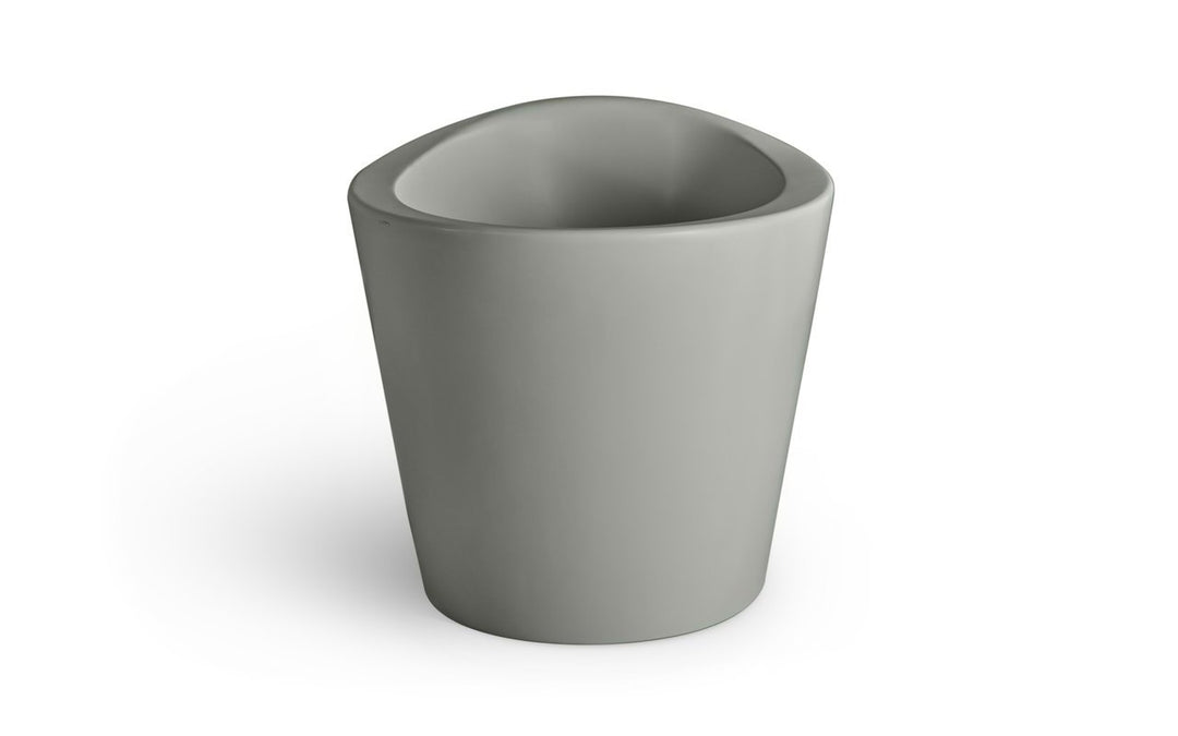 True Ofuro Concrete Freestanding Solid Surface Bathtub