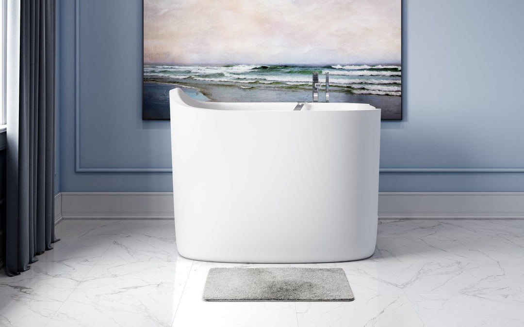 Baby Boomer 2 Freestanding Solid Surface Bathtub