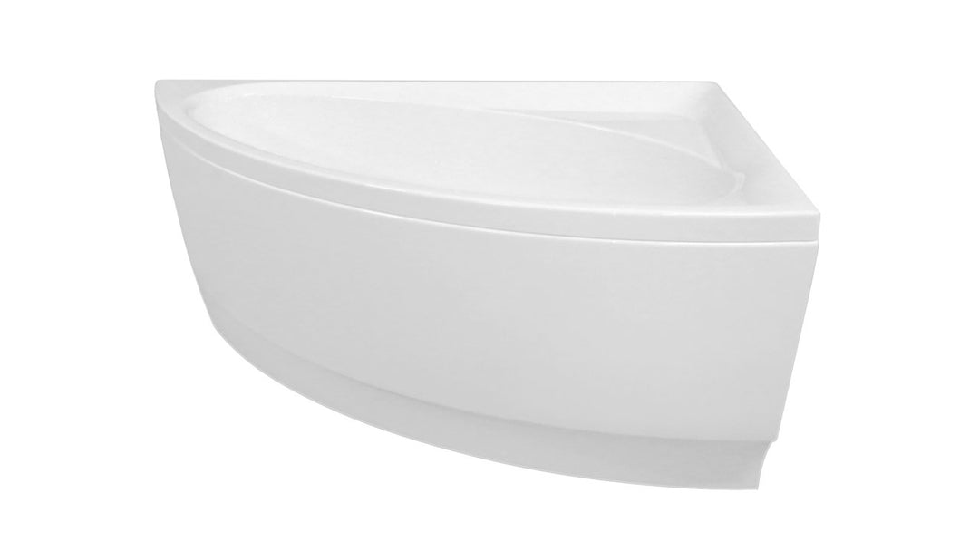 Idea-L White Freestanding Acrylic Bathtub