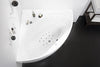 Olivia-B-Wht-Relax Acrylic Air-Massage Bathtub