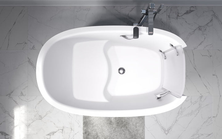 Baby Boomer 2 Freestanding Solid Surface Bathtub