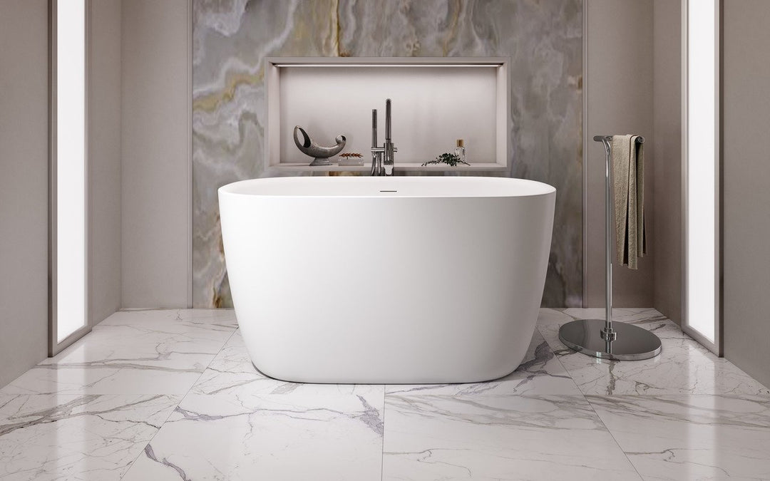 Lullaby 2 Max Freestanding Solid Surface Bathtub