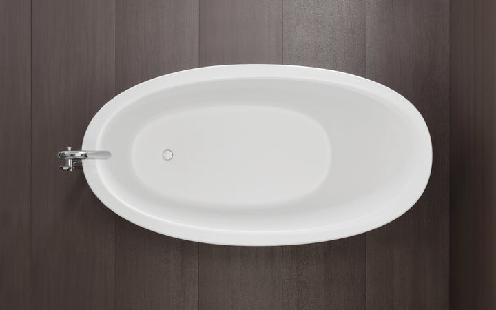 Emmanuelle 2 Freestanding Solid Surface Bathtub