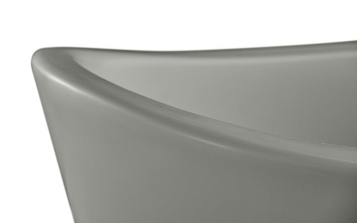True Ofuro Concrete Freestanding Solid Surface Bathtub