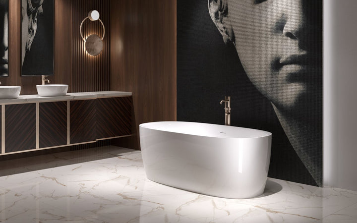 Purescape 045 Oval Freestanding Bathtub (F-303)