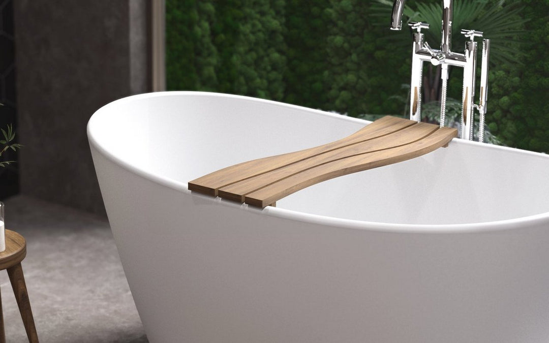Luna Freestanding Solid Surface Bathtub