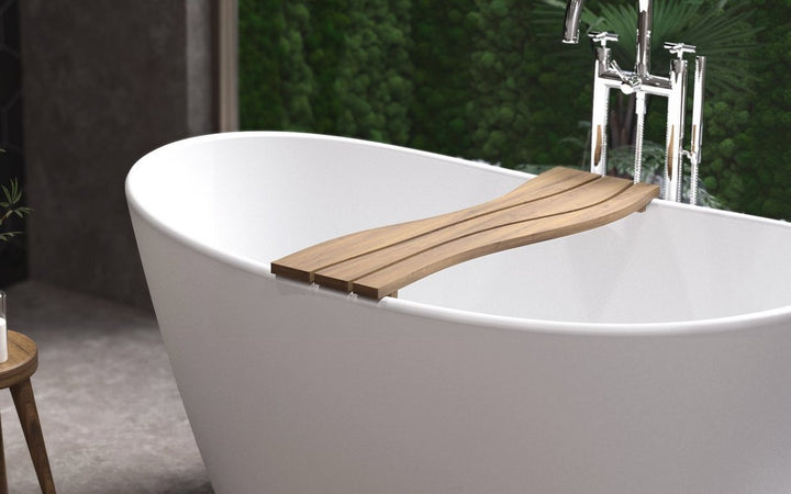 Luna Freestanding Solid Surface Bathtub
