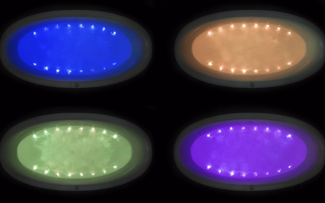 Sensuality Mini Black-White Relax Freestanding Solid Surface Bathtub