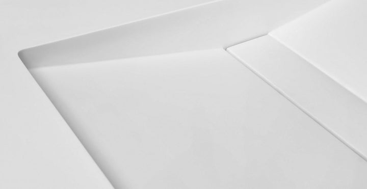 Millennium-180 White Stone Sink