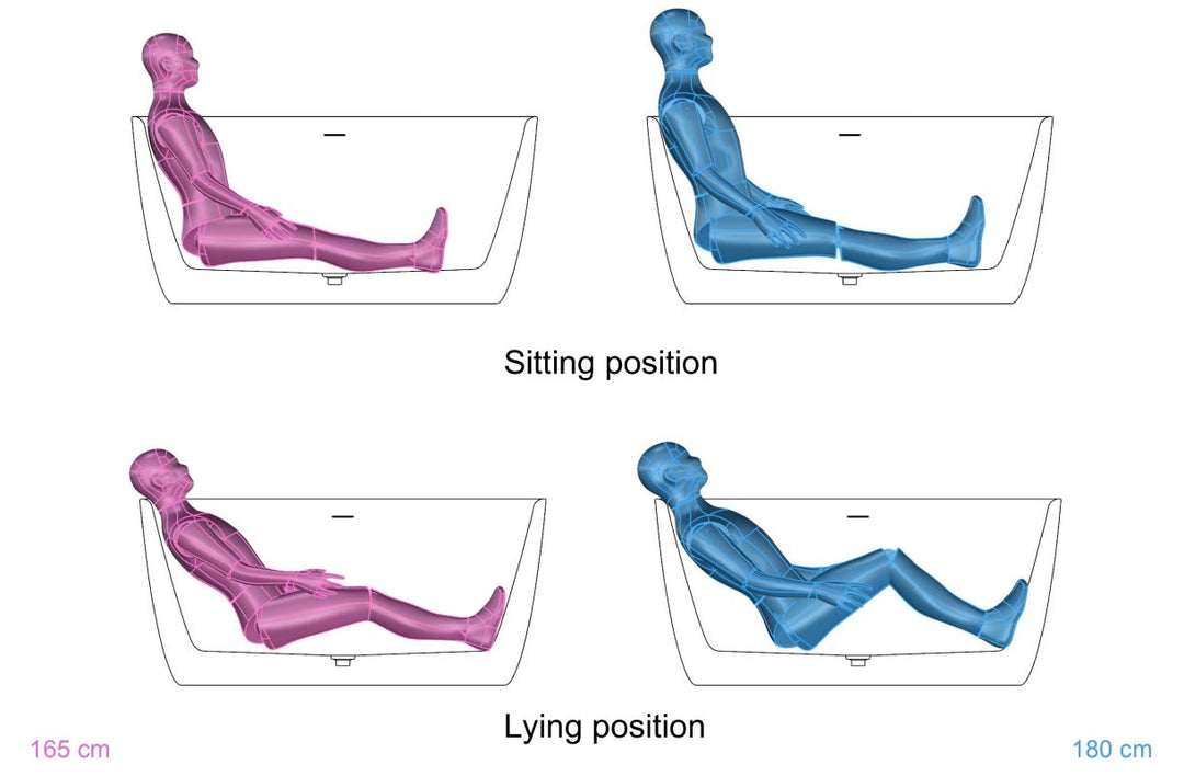 Lullaby 2 Max Freestanding Solid Surface Bathtub