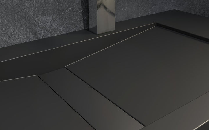 Millennium-120 Black Stone Sink