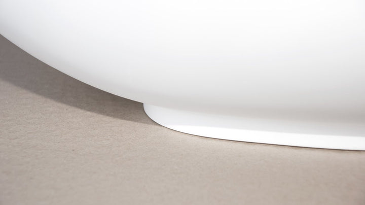 Karolina 2 White Oval Vessel Sink