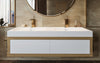 Millennium-150 White Stone Sink