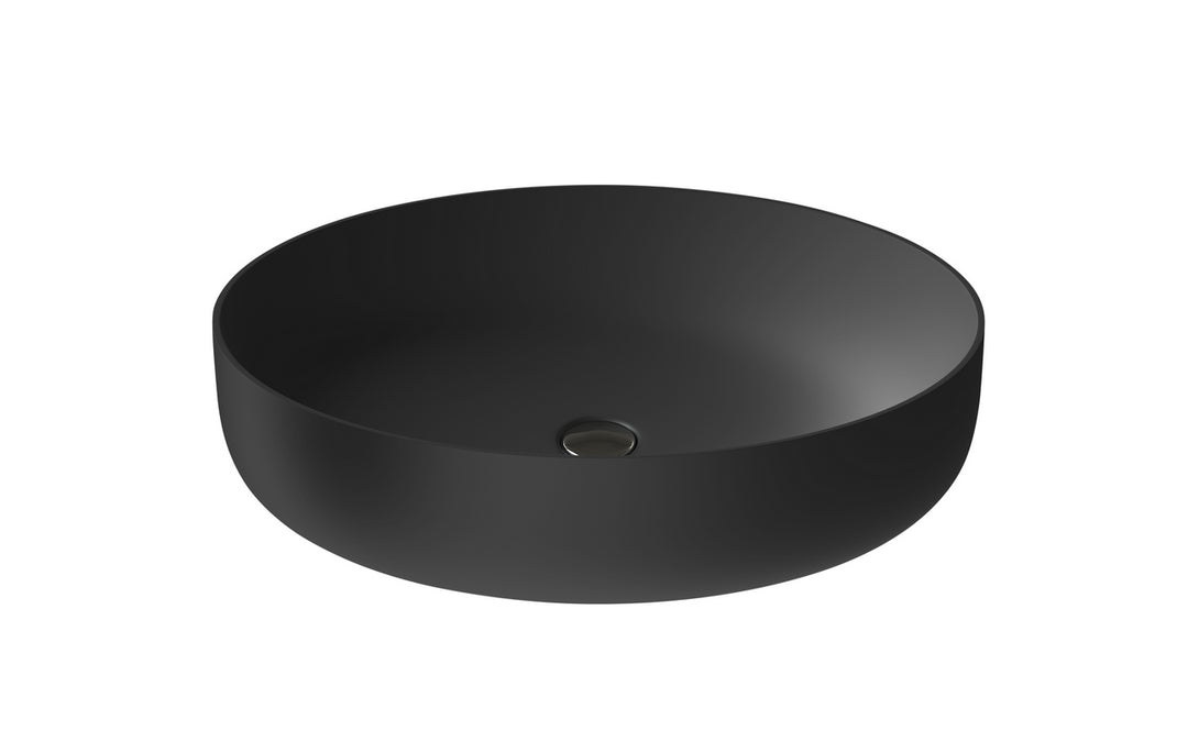 Aurora Black Oval Vessel Sink