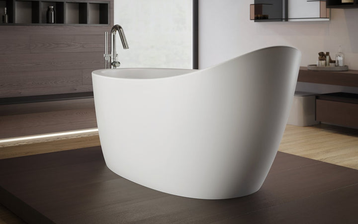 Emmanuelle 2 Freestanding Solid Surface Bathtub