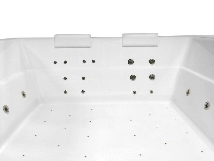 Comfort White Bath Headrest