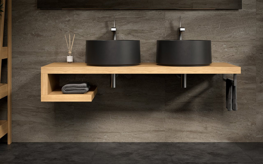 Solace-B Black Round Vessel Sink