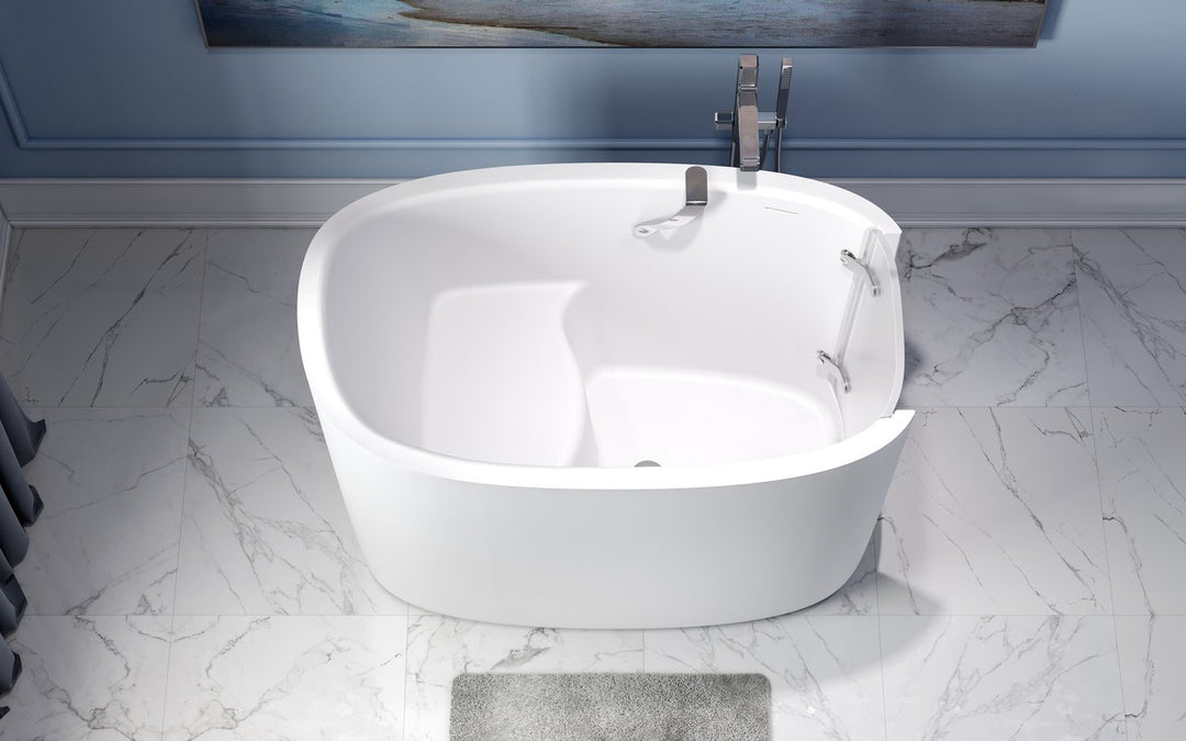 Baby Boomer 2 Freestanding Solid Surface Bathtub