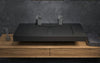 Millennium-120 Black Stone Sink
