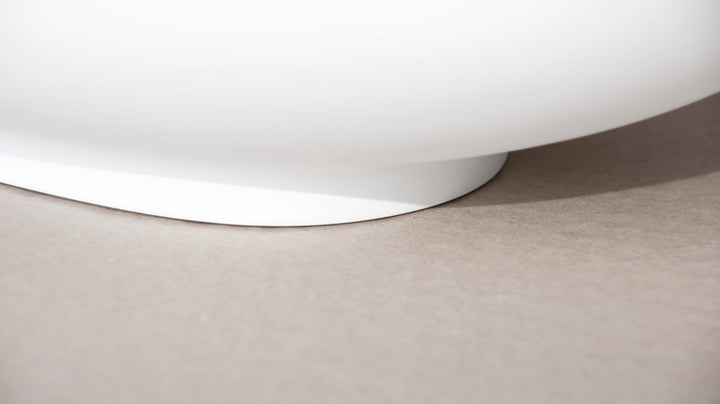 Karolina 2 White Oval Vessel Sink