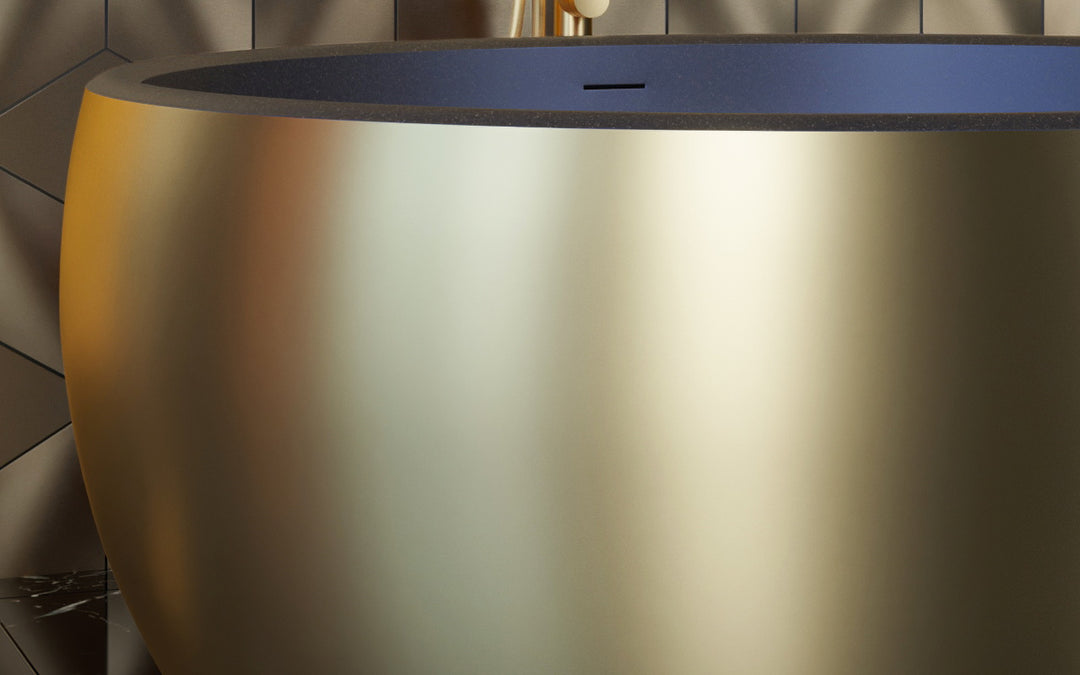 Aquatica NeroX MetalX VictGold Material Sample