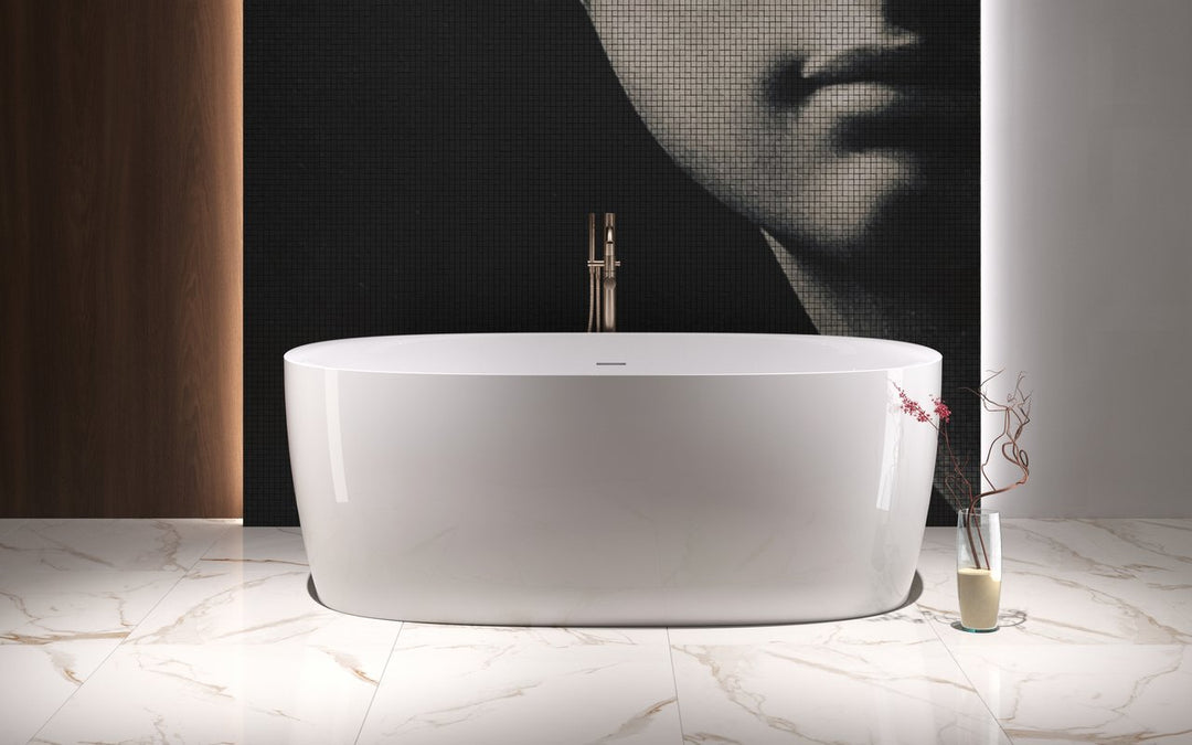 Purescape 045 Oval Freestanding Bathtub (F-303)