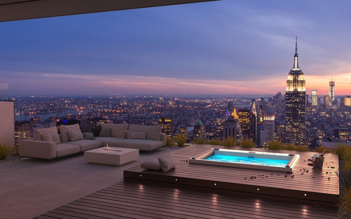 Downtown Built-In Spa