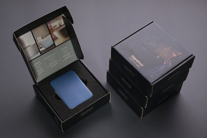 Aquatica AquateX Wht-Distant Blue Material Sample