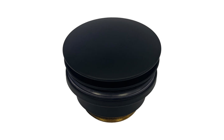 Euroclicker 3S Sink Drain (Matte Black) Full Assembly