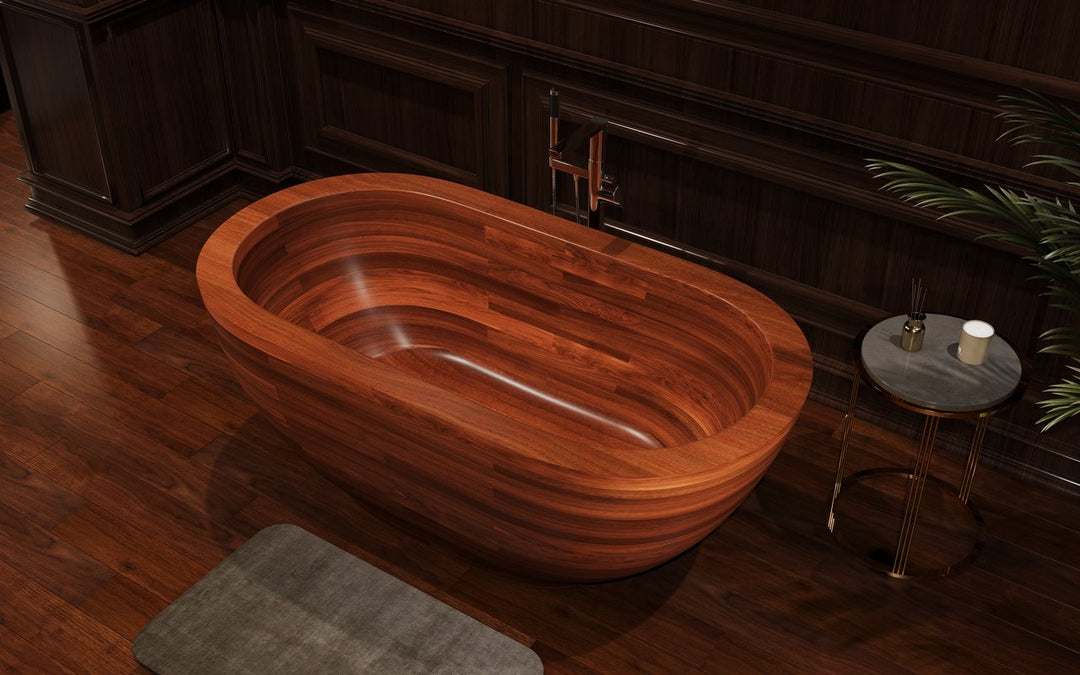 Karolina 2 Freestanding Wooden Bathtub