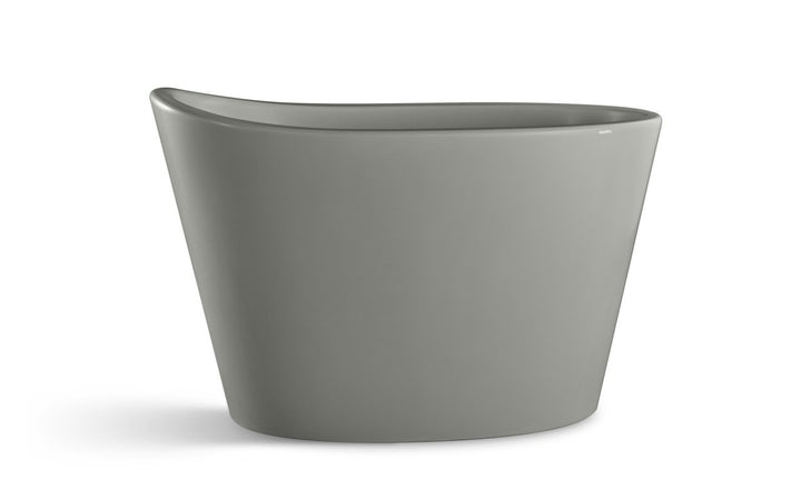 True Ofuro Concrete Freestanding Solid Surface Bathtub