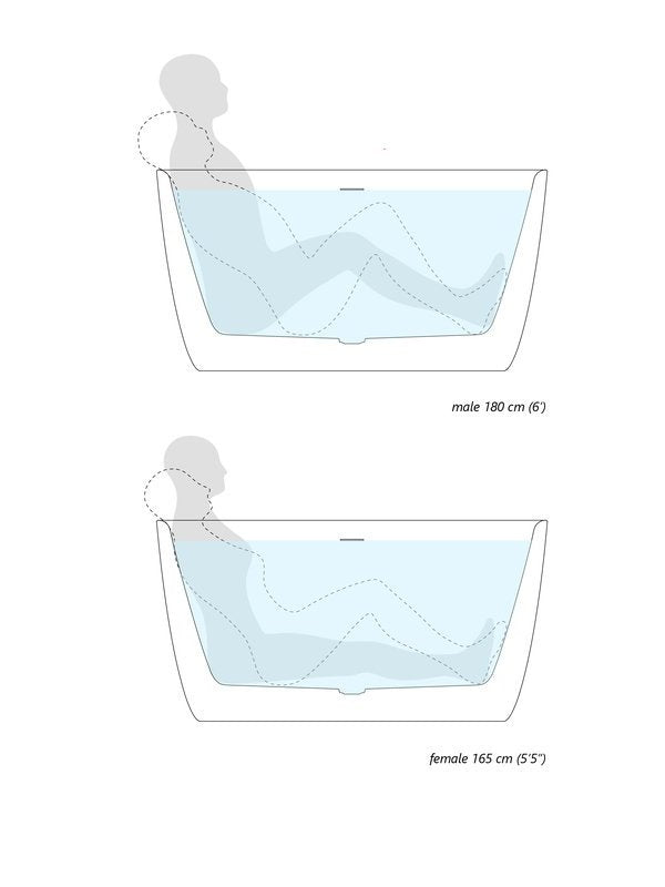 Lullaby 2 Freestanding Solid Surface Bathtub