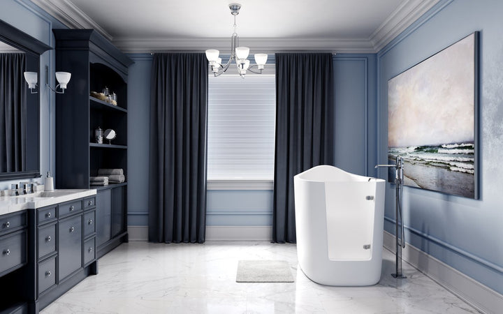 Baby Boomer 2 Freestanding Solid Surface Bathtub