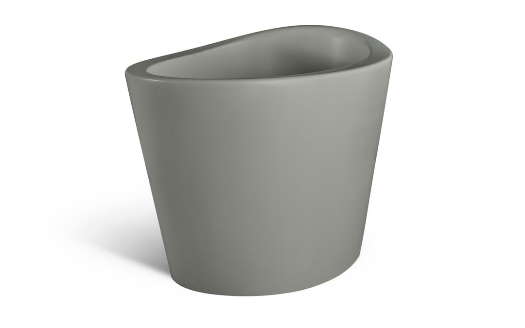 True Ofuro Concrete Freestanding Solid Surface Bathtub